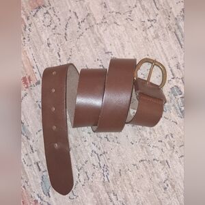 American Outpost Vintage Women's Brown Leather Belt Large